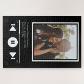 Music Player Photo Personalized ジグソーパズル (横)