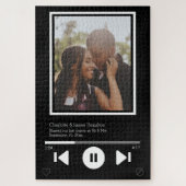 Music Player Photo Personalized ジグソーパズル (縦)