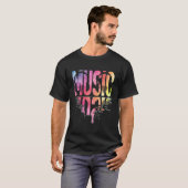 Music Pop Tシャツ (正面フル)