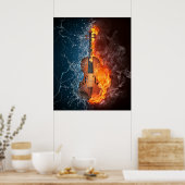 「Music Power」ポスター ポスター (キッチン)