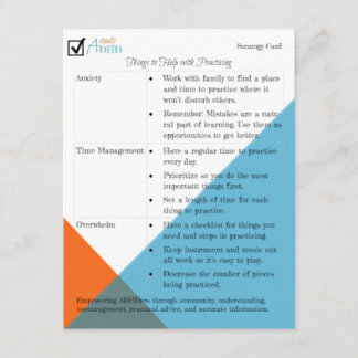 Music Practice戦略カード