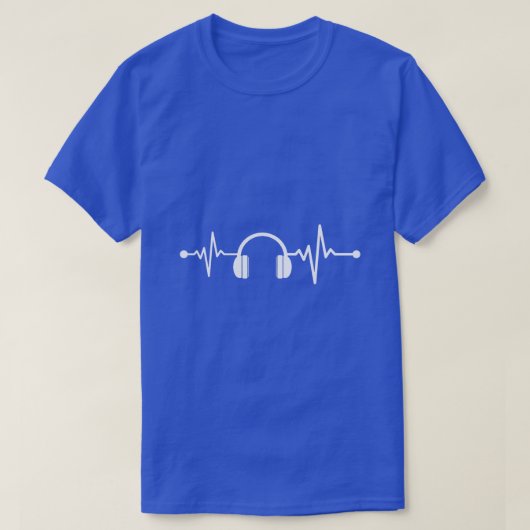 Music Producerハートビート Tシャツ (デザイン正面)