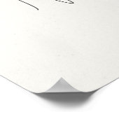 Music Quote Poster. Calm Motivational Decor ポスター (角)