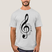 Music quote tシャツ (正面)