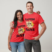 Music Rapping Musician Rapper Paper Songs gift Tシャツ (ユニセックス)