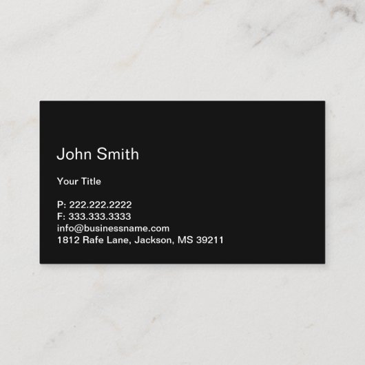 Music Recording Studioプロダクション 名刺 (裏面)