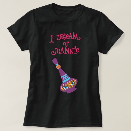 Music Retro Fantasy I Dream Sitcom Of Jeannie Dram Tシャツ (デザイン正面)