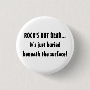 Music Rock's Not Dead Musicことわざ 缶バッジ