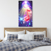 Music Room キャンバスプリント (インサイチュ (寝室))