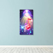 Music Room キャンバスプリント (インサイチュ (ウッドフロア))