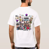 MUSIC ROOM REAL CAST Tシャツ (裏面)