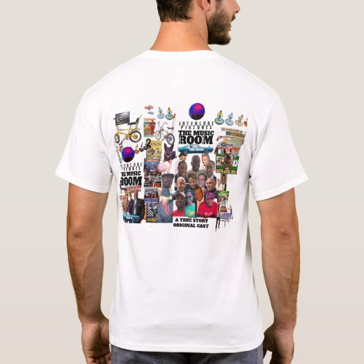 MUSIC ROOM REAL CAST Tシャツ (裏面)