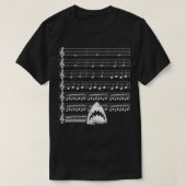 Music Shark Funny Tシャツ (デザイン正面)