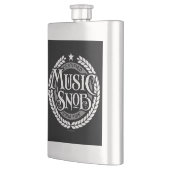 Music Snob – 音楽おもしろい愛好家 フラスク (左)