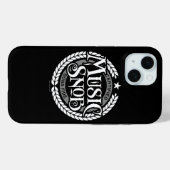 Music Snob – 音楽おもしろい愛好家 Case-Mate iPhoneケース (裏面 (横))
