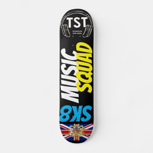 MUSIC SQUAD OFFICIAL UK スケートボード (正面)