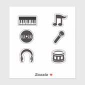 Music Stickers シール (シート)