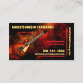 Music Store  名刺 (正面)