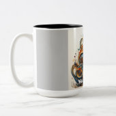 Music Store Musicのレッスン ツートーンマグカップ (左)