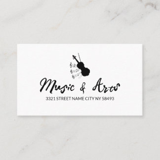 Music Studioインストラクター名刺 名刺