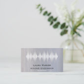 Music Studioプロフェッショナルサウンドエンジミニマルニア 名刺 (スタンド正面)