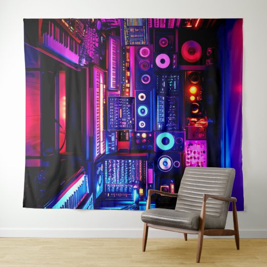 Music Studio タペストリー (インサイチュ(横))
