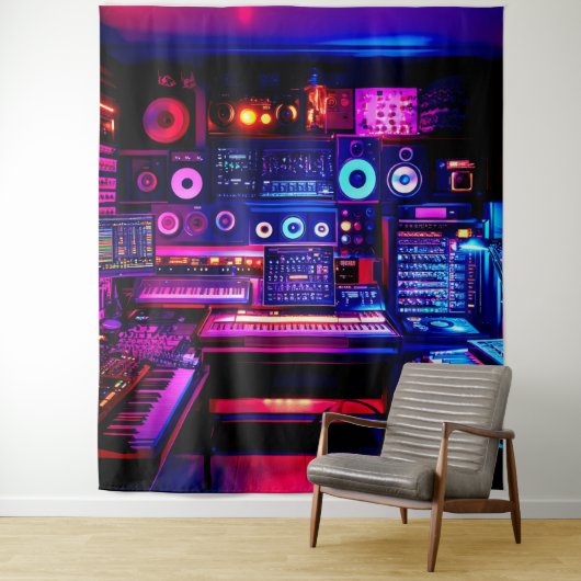 Music Studio タペストリー (インサイチュ)