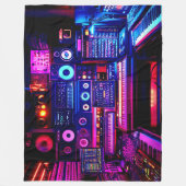 Music Studio フリースブランケット (正面)