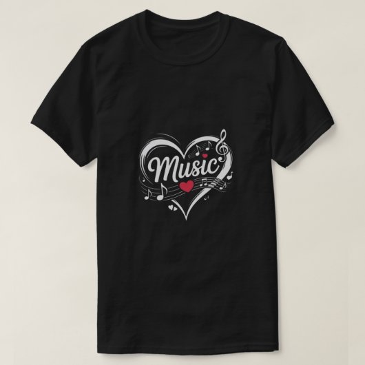 Music style cool tシャツ (デザイン正面)