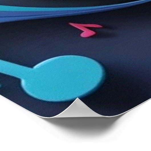 Music Sway ポスター (角)