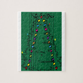 Music symmetry, Christmas tree ジグソーパズル