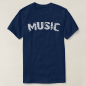 Music tシャツ (デザイン正面)