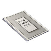 Music Teacher ノートブック (右側)