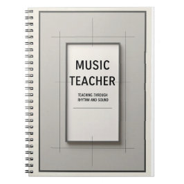 Music Teacher ノートブック