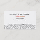 Music Teacher 名刺 (裏面)