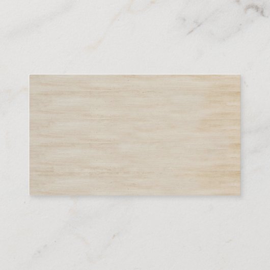 Music Teacher Vintage Piano Musical 名刺 (裏面)