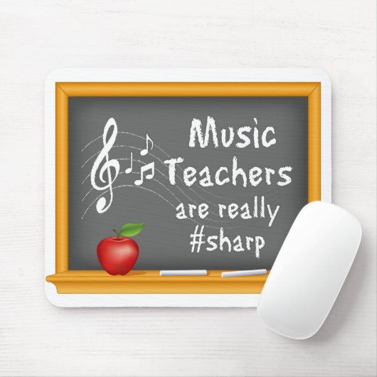 Music Teachers are Really # Sharp マウスパッド (マウス)