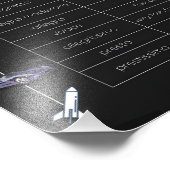 Music Tempo Chart Poster  フォトプリント (角)