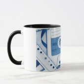 Music-Themed Long Sleeve Graphic マグカップ (左)