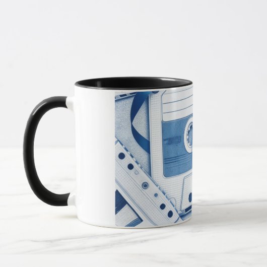 Music-Themed Long Sleeve Graphic マグカップ (左)