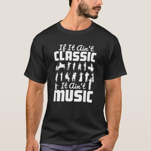 Music Theory Musician Music Teacher Classic Music  Tシャツ (正面)