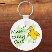 Music to My Ears Keychain キーホルダー (正面)