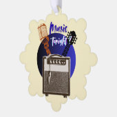 Music Tonight ? オーナメントカード (左)