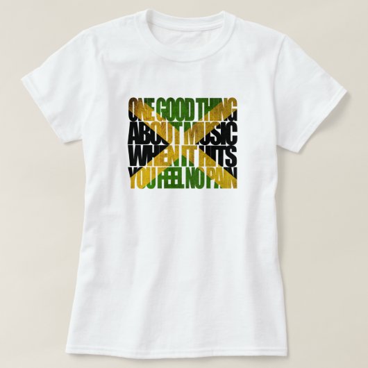 Music Trentown Rock Jamaicaの良い点 Tシャツ (デザイン正面)