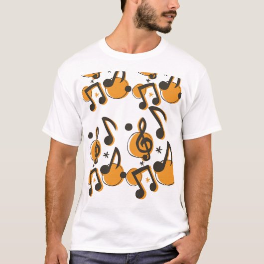 Music Vibes T-Shirt | Smooth Jazz Lover Tee |  Tシャツ (正面)
