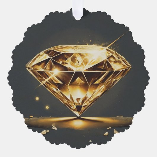 Music Waveデザイン オーナメントカード (正面)