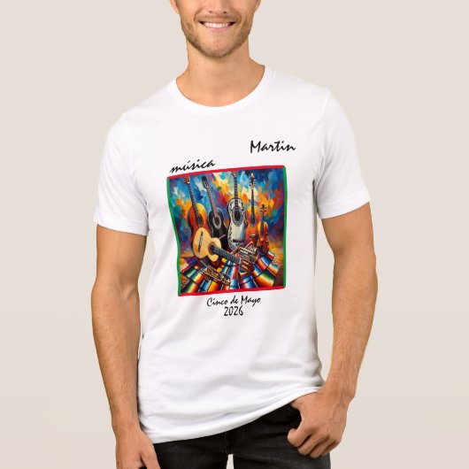 「Musica」のカスタマイズ トライブレンドTシャツ (正面)