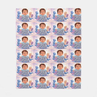 Música y cuentos infantiles フリースブランケット