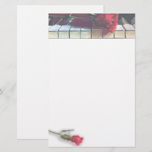 Musical1 便箋 (正面/裏面)