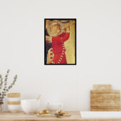 MUSICAL ANGEL IN RED AND GOLD ポスター (キッチン)